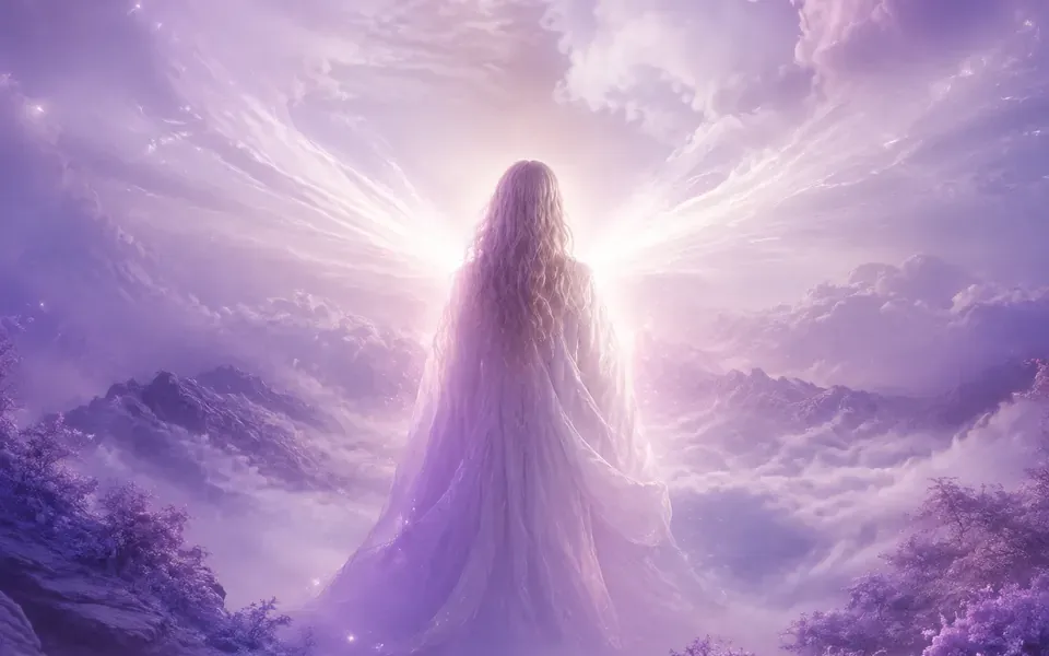 Illustration symbolique de l'ange Anauel