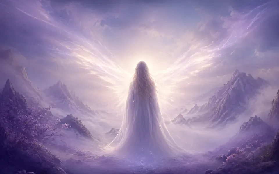 Illustration symbolique de l'ange Chavakiah