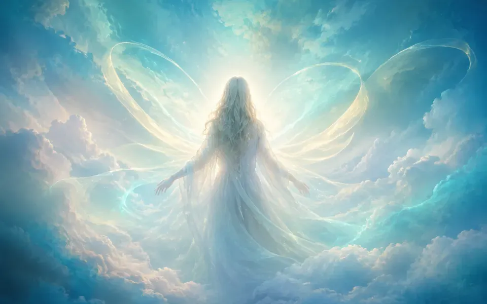 Illustration symbolique de l'ange Damabiah