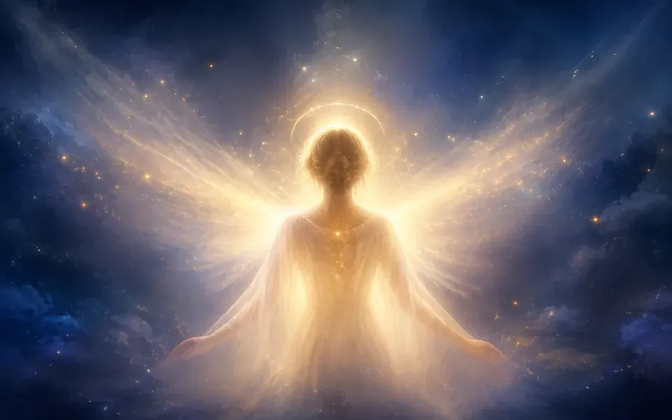 Illustration symbolique de l'ange Haaiah