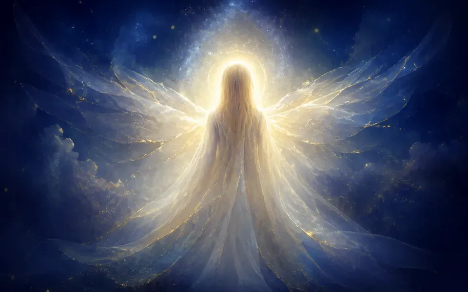 Illustration symbolique de l'ange Haamiah