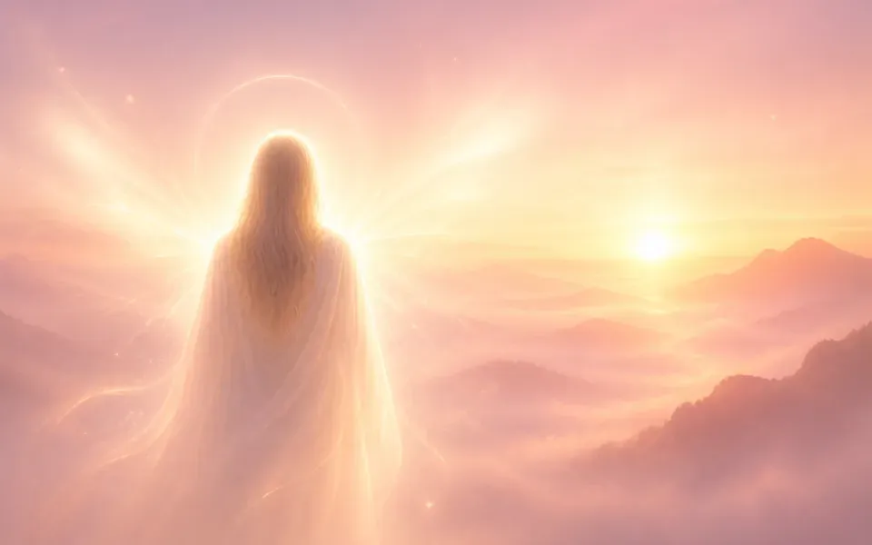 Illustration symbolique de l'ange Hahahel