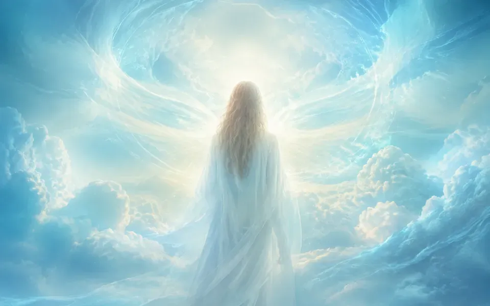 Illustration symbolique de l'ange Harahel