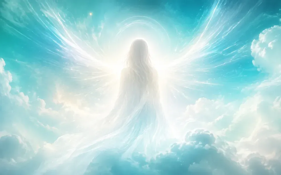 Illustration symbolique de l'ange Hekamiah