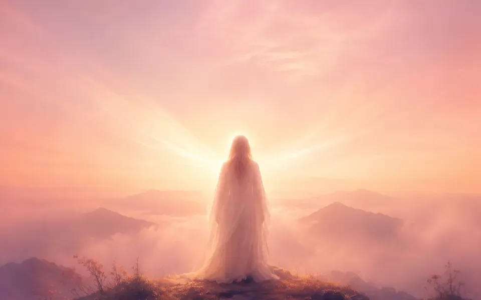 Illustration symbolique de l'ange Iahhel