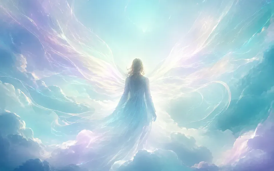 Illustration symbolique de l'ange Iezalel