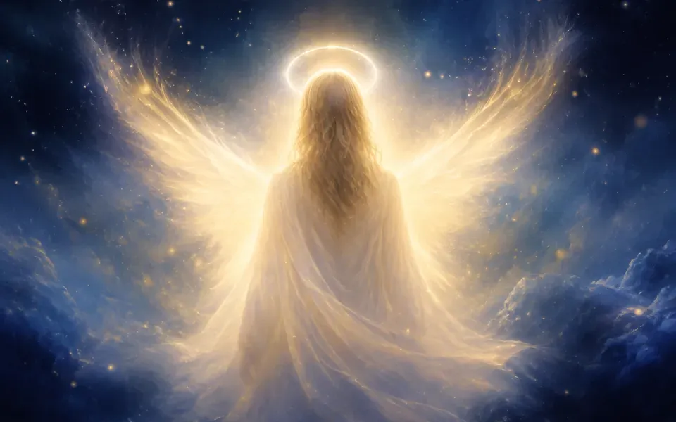 Illustration symbolique de l'ange Mebahel