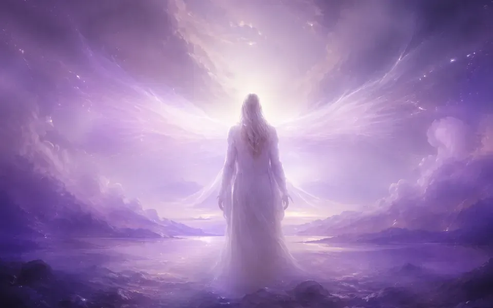 Illustration symbolique de l'ange Melahel