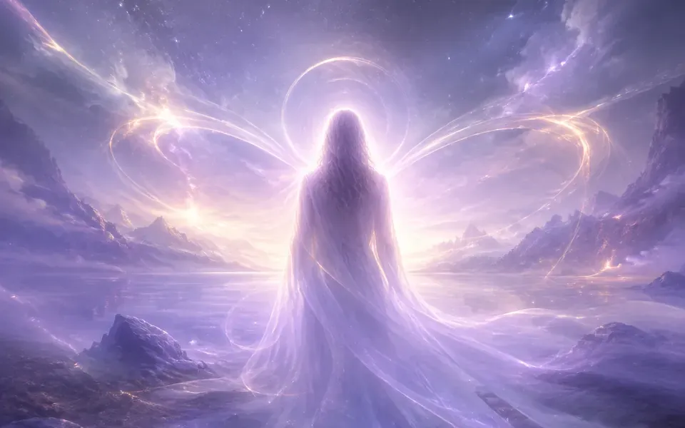 Illustration symbolique de l'ange Nithael