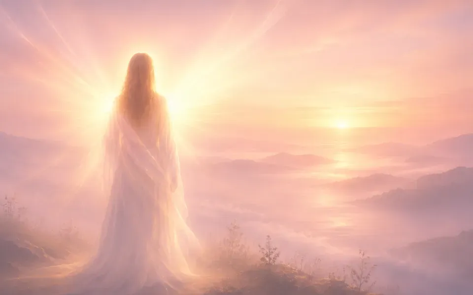 Illustration symbolique de l'ange Nithaiah