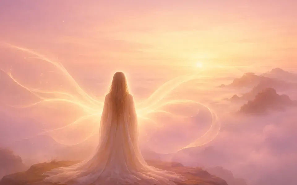 Illustration symbolique de l'ange Pahaliah