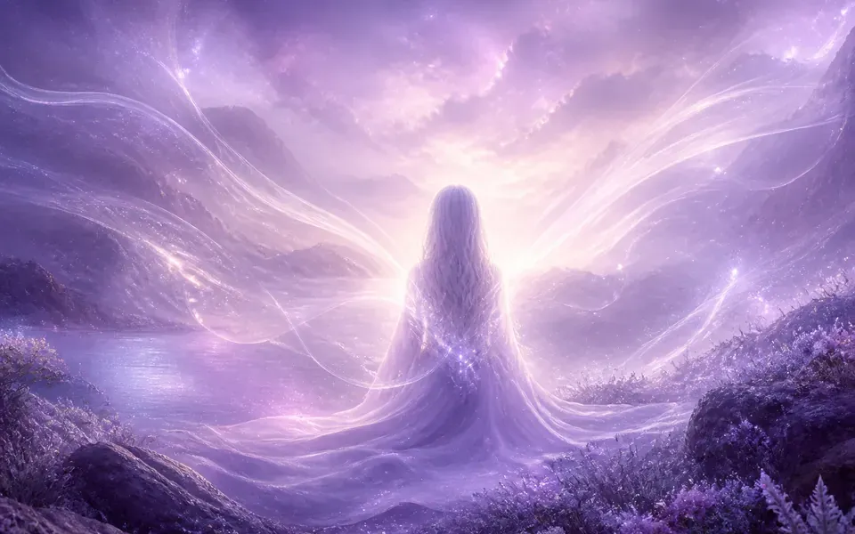Illustration symbolique de l'ange Poyel