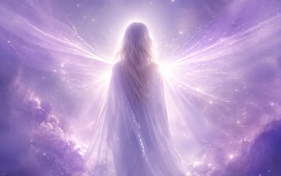 Illustration symbolique de l'ange Rochel