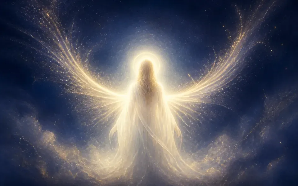 Illustration symbolique de l'ange Seheiah