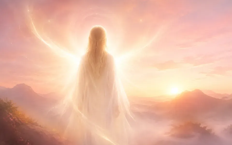 Illustration symbolique de l'ange Yehuiah